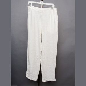 Flax Pants - Flax linen S casual pants white breathable NWOT Flax Pants - Flax linen S casual pants white breathable NWOT